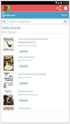 Free library android App screenshot 4